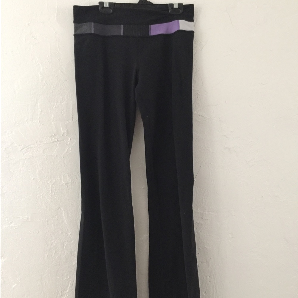 Lululemon high rise yoga flare pants